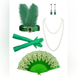 Costume accessories 5 piece 1920's flapper